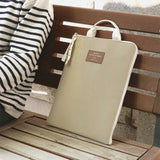 Iconic - Cottony A4 Laptop Pouch (13 Inch) | Beige