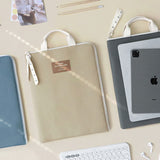 Iconic - Cottony A4 Laptop Pouch (13 Inch) | Indi Blue