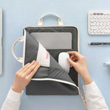 Iconic - Cottony A4 Laptop Pouch (13 Inch) | Beige
