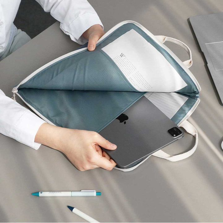 Iconic - Bolso Cottony A4 Laptop Pouch (13 pulgadas) | Charcoal