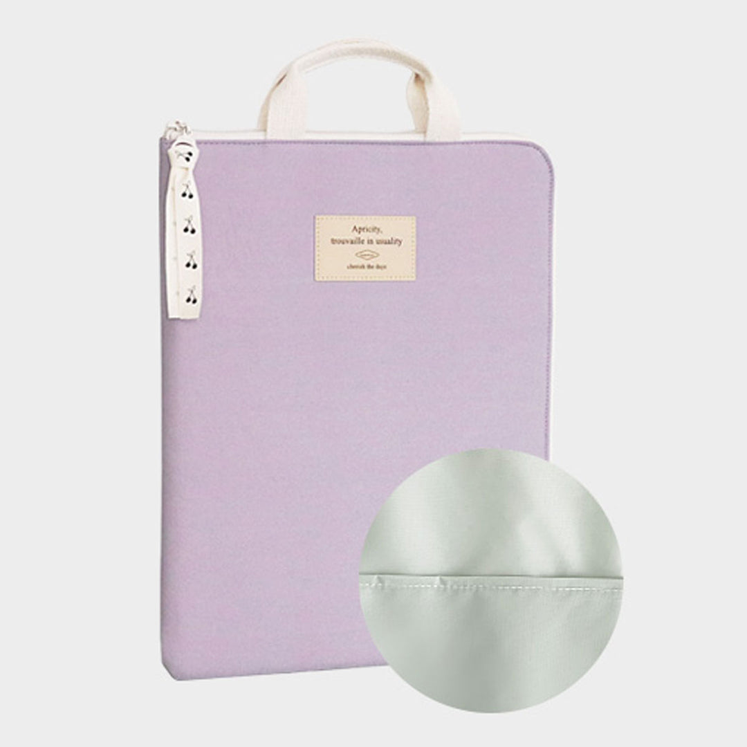 Iconic - Cottony A4 Laptop Pouch (13 Inch) | Lavender