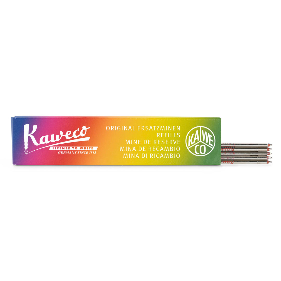 Kaweco Replacement Leads for D1 Ballpoint Pen | Red ink