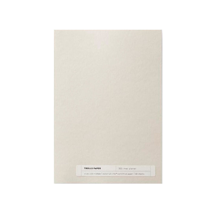 Trolls Paper - Plain Note 302 | Weekly Planner No Dates
