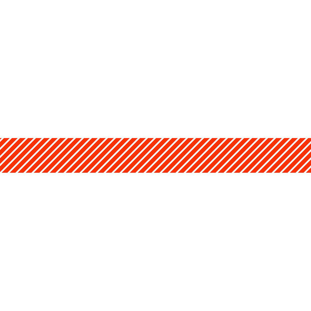 Masté - Washi Tape Basic Red Stripe