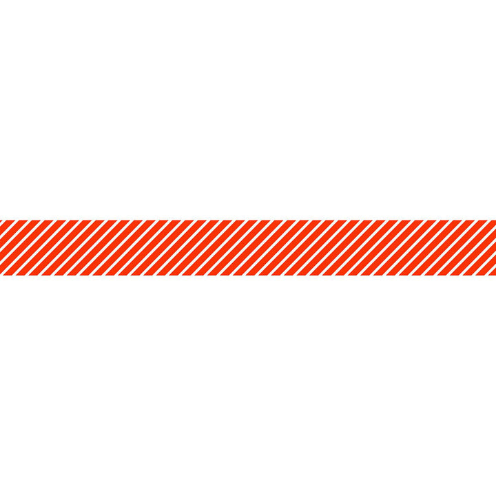 Masté - Washi Tape Basic Red Stripe
