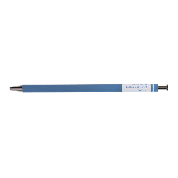 Mark's - Colors Gel Ball Point Pen - Bolígrafo 0.5 | Azul