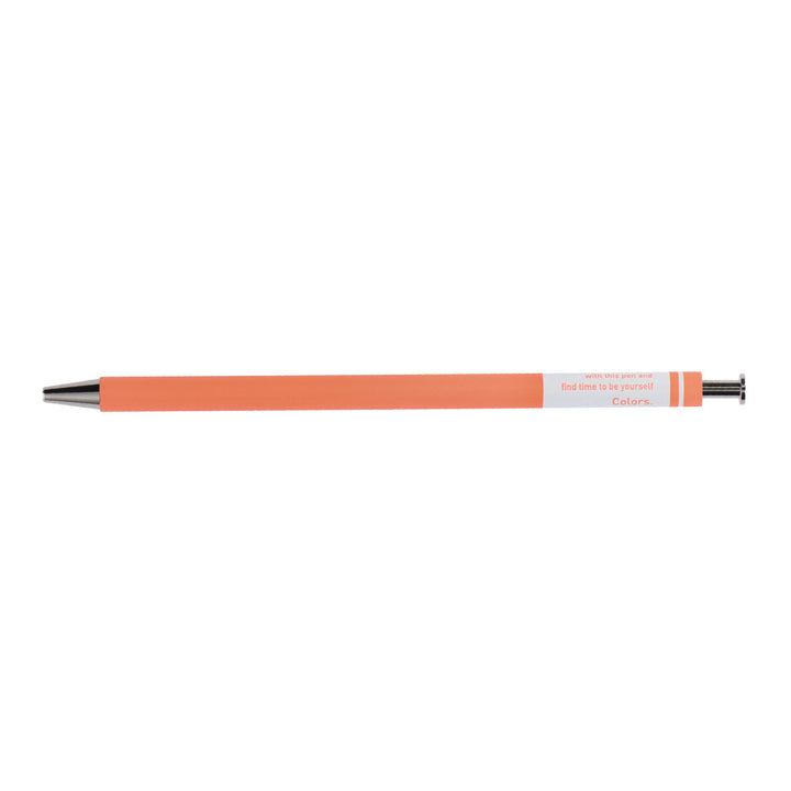 Mark's - Colors Gel Ball Point Pen - Bolígrafo 0.5 | Naranja