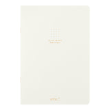 Midori - Notebook A5 Color Dot Grid Cuaderno con Malla de Puntos | White