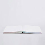 Nuuna - Notebook Voyager  L Cuaderno con elástico Grey | Malla de puntos