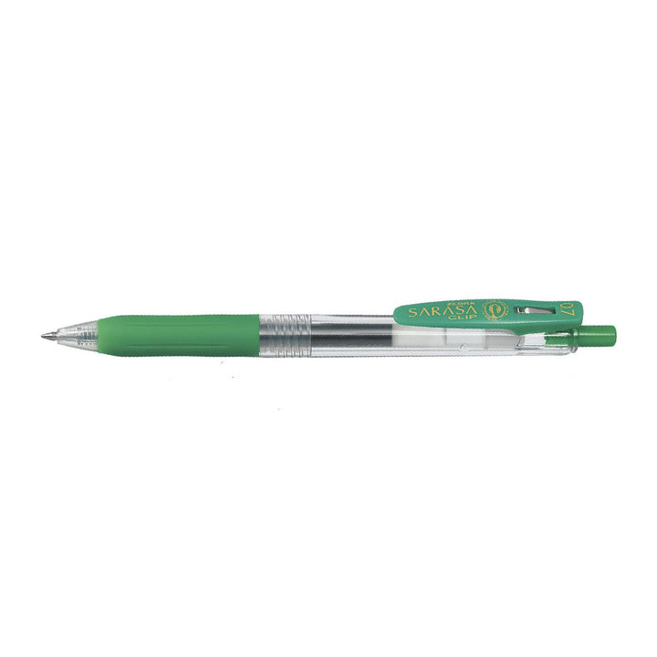 Zebra - Sarasa Clip Gel Pens 0.7mm | Green 