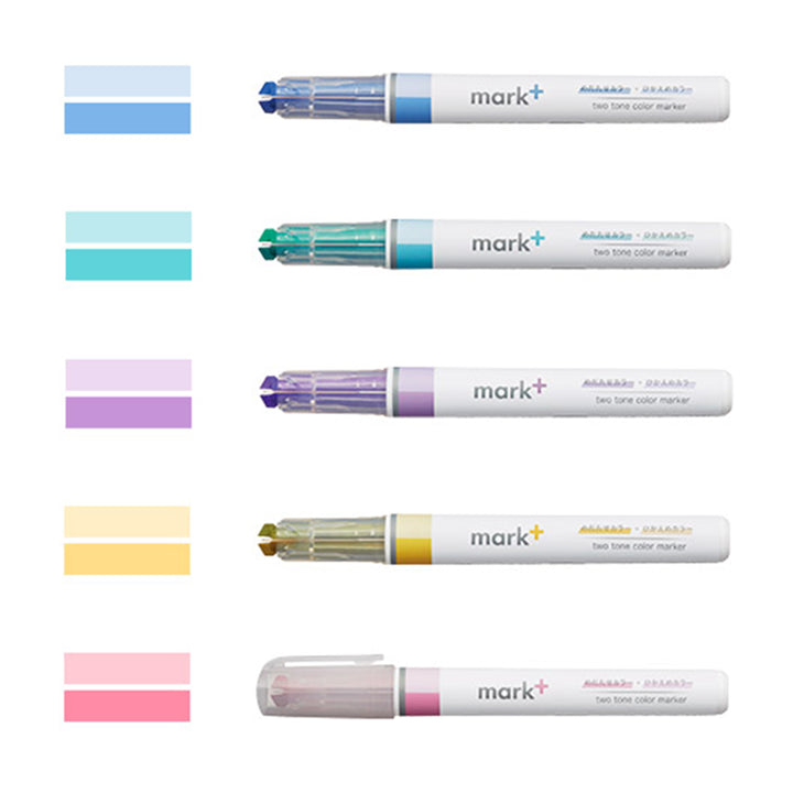 Kokuyo - Pastel Highlighters Color Marker Pen | Pink