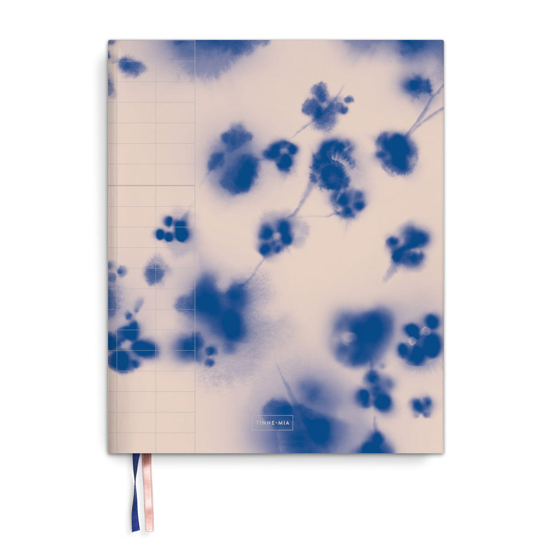 Tinne+Mia - Notebook A5 Blue Blossom