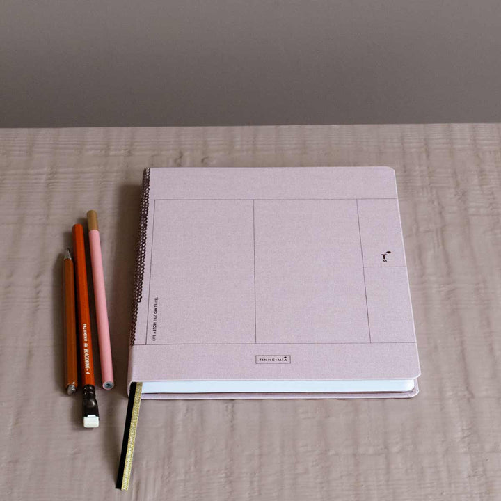 Tinne+Mia - Notebook A5 Rose Pale
