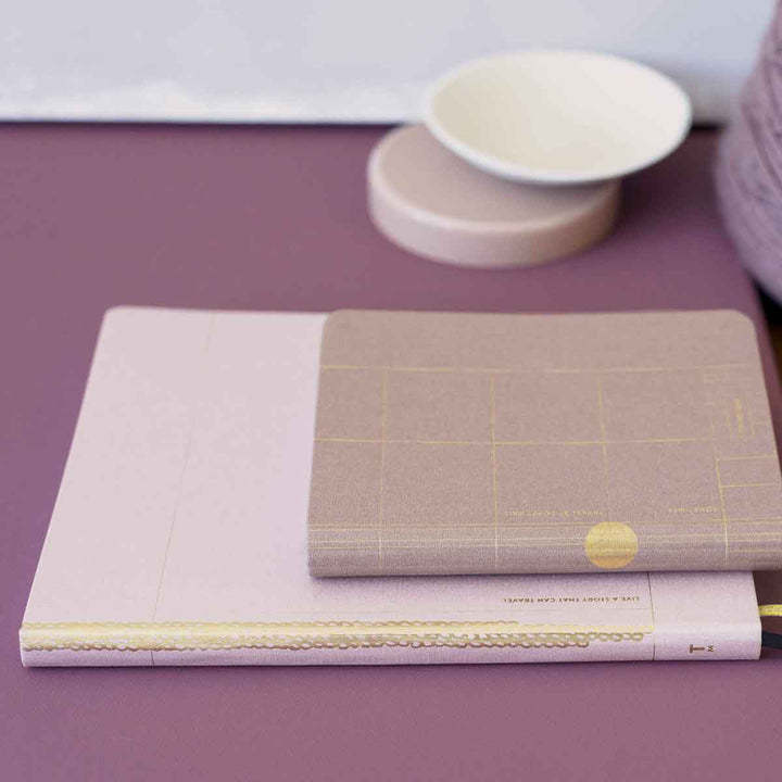 Tinne+Mia - Notebook A5 Rose Pale
