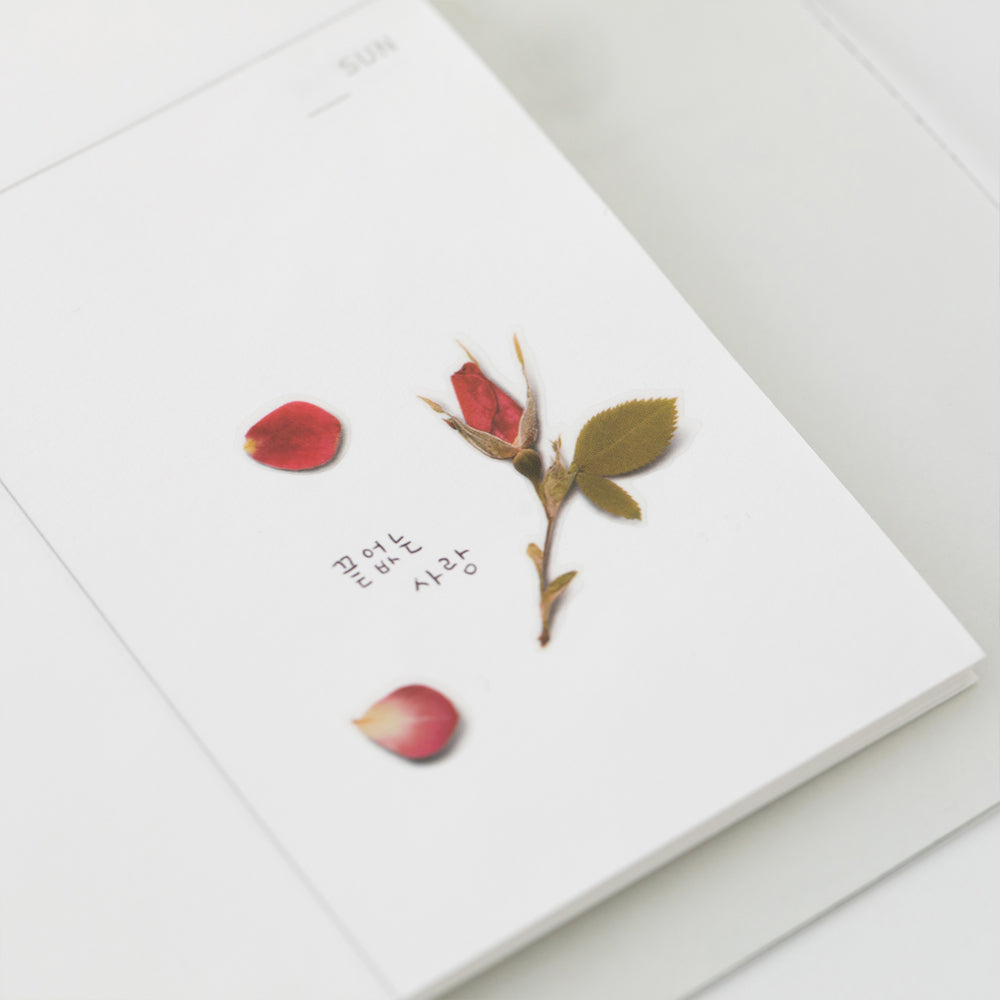 Appree - Pressed Flower Stickers | Rose