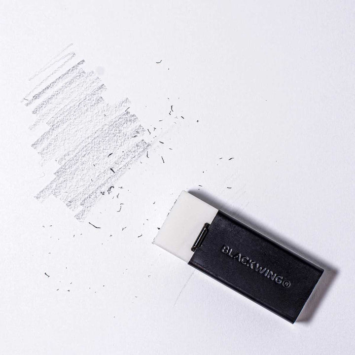 Blackwing - Soft Handheld Eraser + Holder - Eraser and metal support