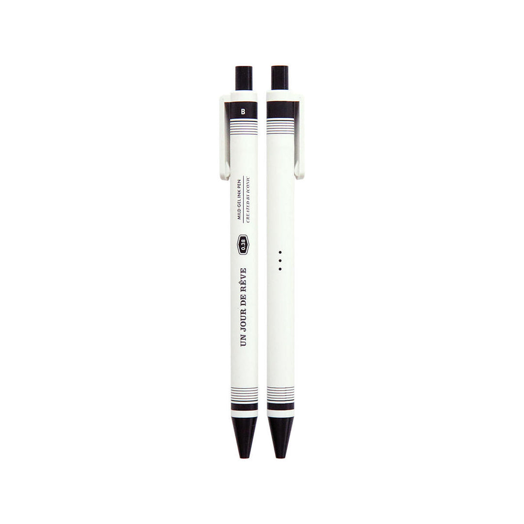 Iconic - Mild Gel Pen Bolígrafo de Gel de 0.38 mm | Black