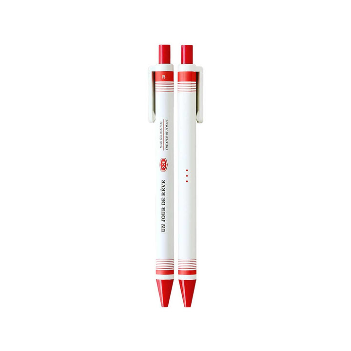 Iconic - Mild Gel Pen Bolígrafo de Gel de 0.38 mm | Red