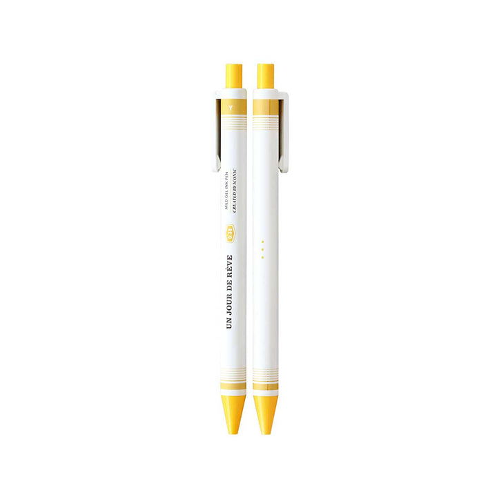 Iconic - Mild Gel Pen Bolígrafo de Gel de 0.38 mm | Yellow