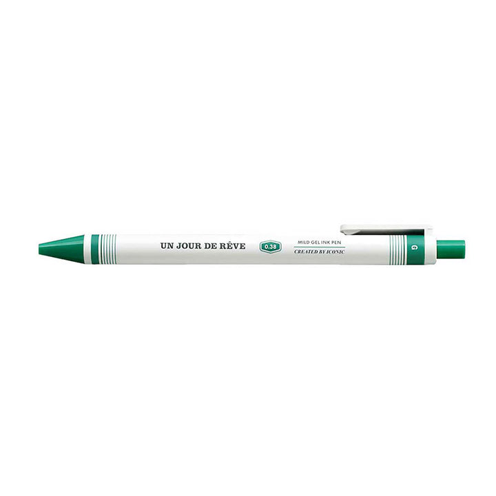 Iconic - Mild Gel Pen Bolígrafo de Gel de 0.38 mm | Green