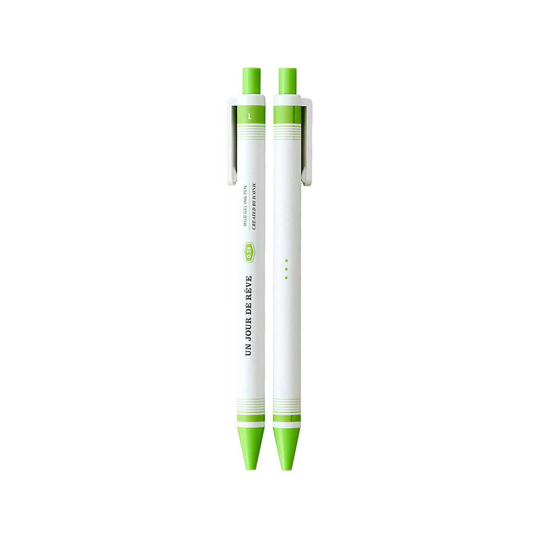 Iconic - Mild Gel Pen Bolígrafo de Gel de 0.38 mm | Lime