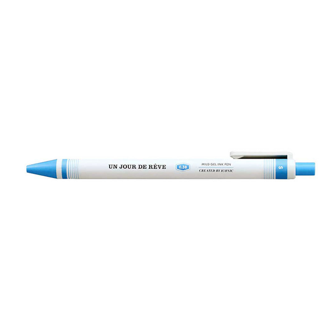 Iconic - Mild Gel Pen Bolígrafo de Gel de 0.38 mm | Sky Blue