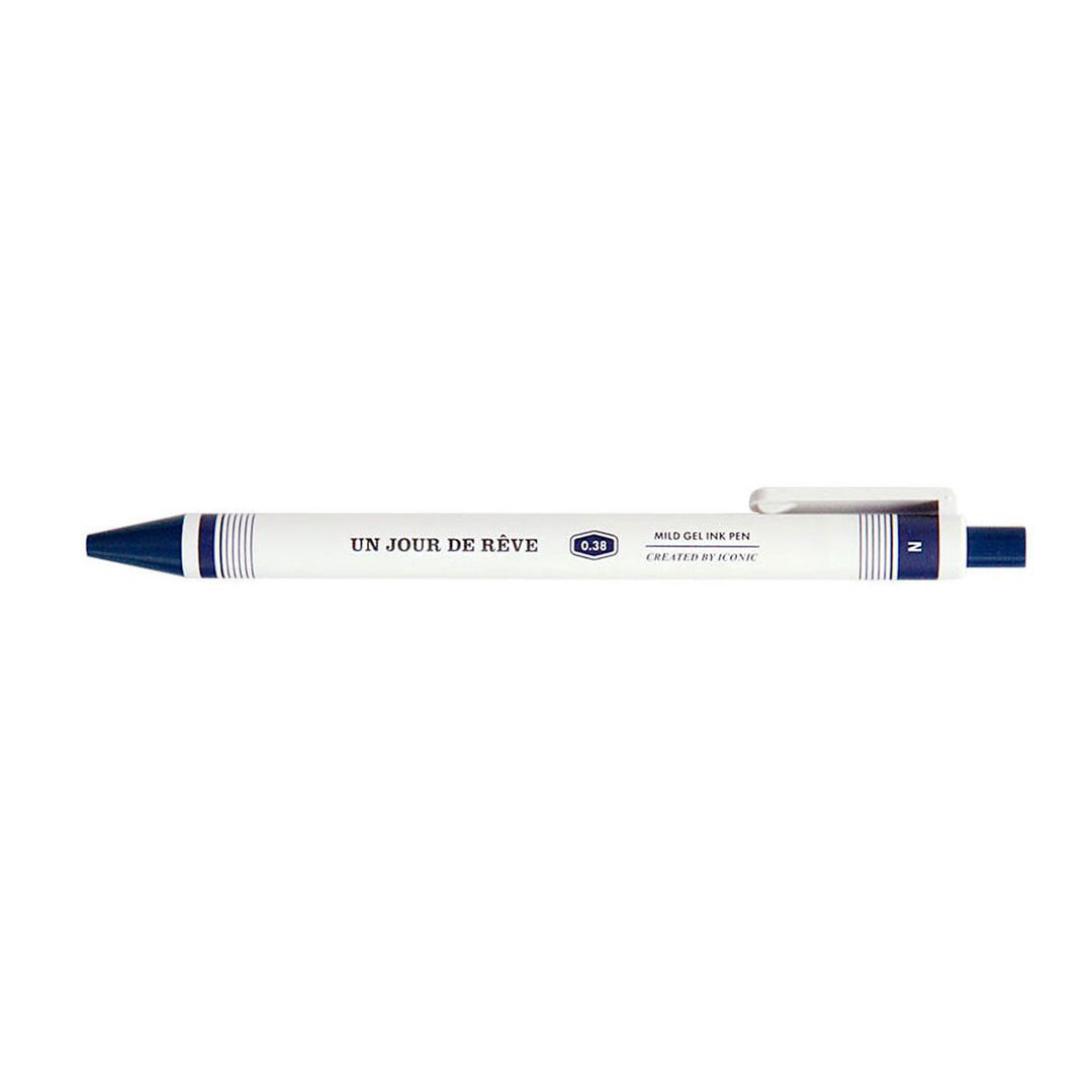 Iconic - Mild Gel Pen Bolígrafo de Gel de 0.38 mm | Navy