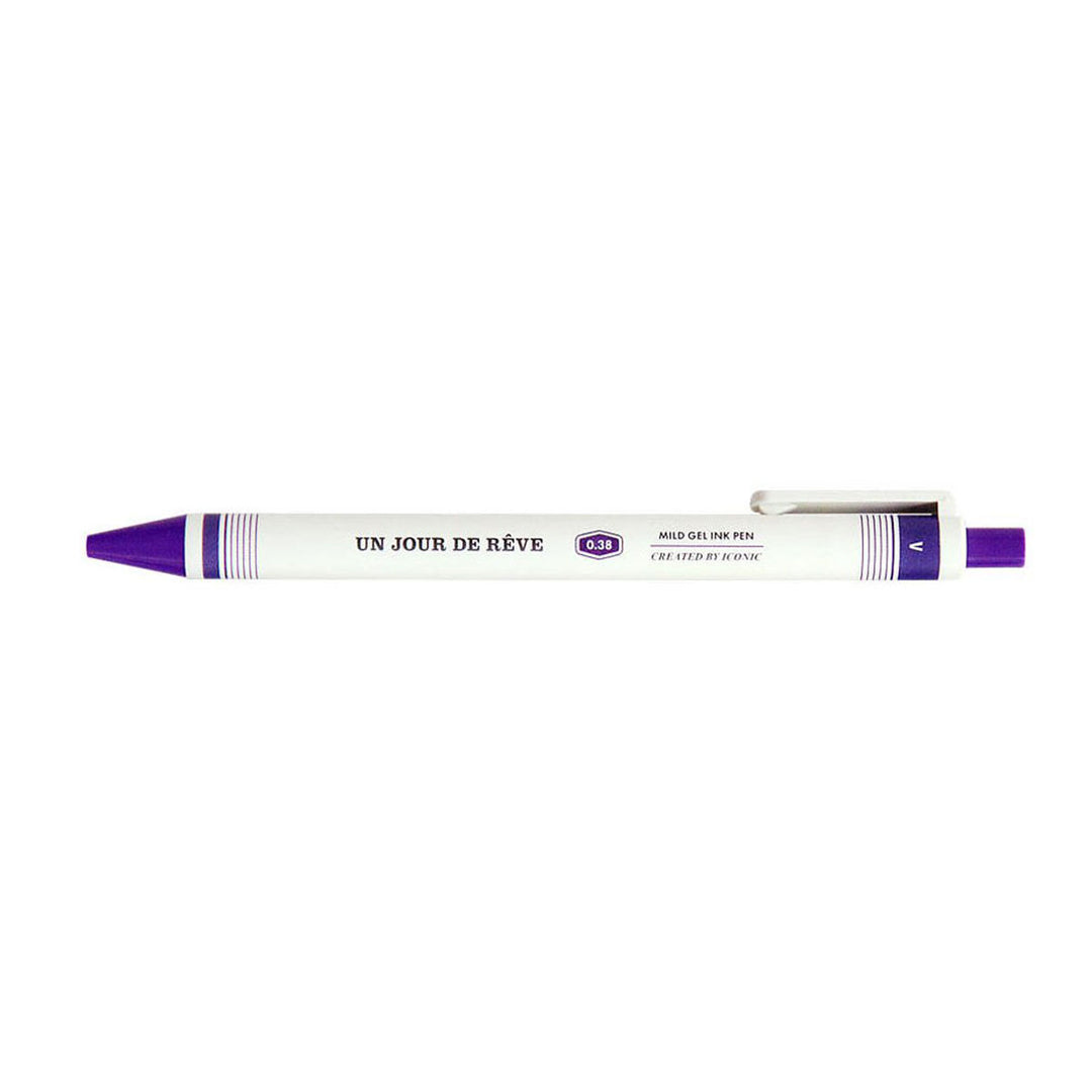 Iconic - Mild Gel Pen Bolígrafo de Gel de 0.38 mm | Violet
