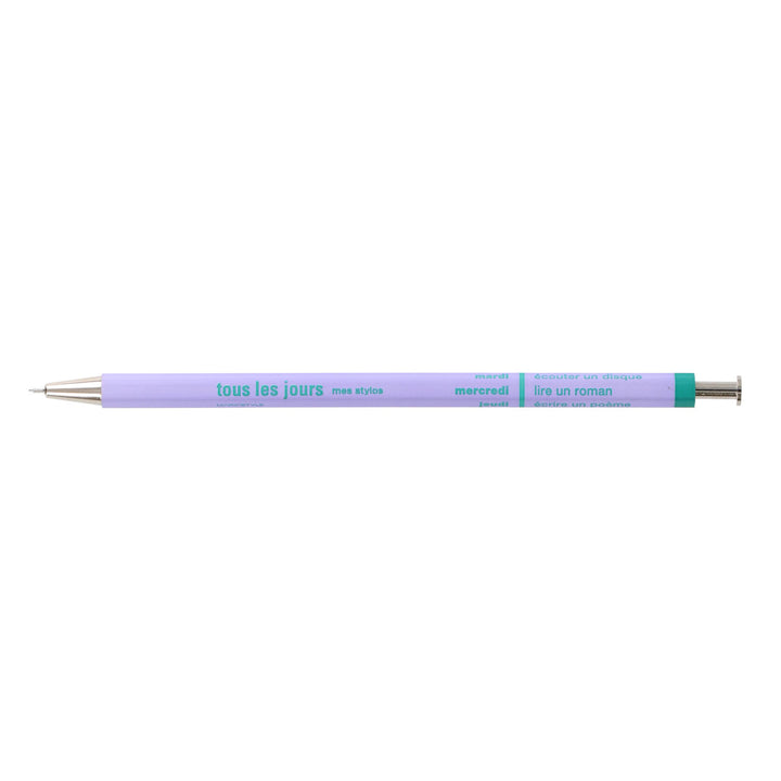 Mark's - Days Tous Les Jours Ballpoint Pen | light lilac 