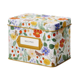 Rifle Paper Co. - Recipe Tin | Strawberry Fields Caja de recetas