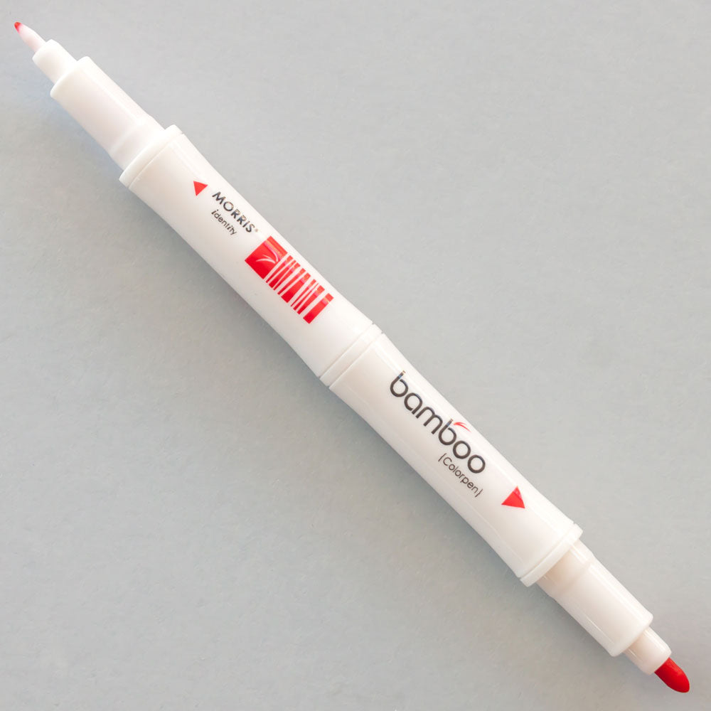 Morris - Rotuladores Bamboo Color Pen Unidad | Rojo