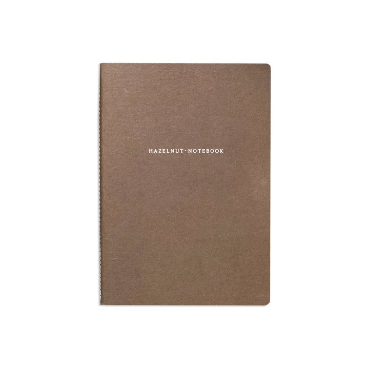 Melpom - Cuaderno Orgánico Hojas Lisas | A5 | Hazelnut