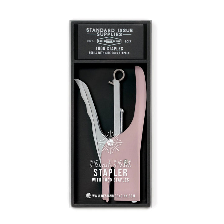 Designworks Ink - Standard Issue Stapler - Grapadora |  Dusty Pink