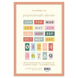 Designworks Ink - Perpetual Wall Calendar - Calendario de Pared