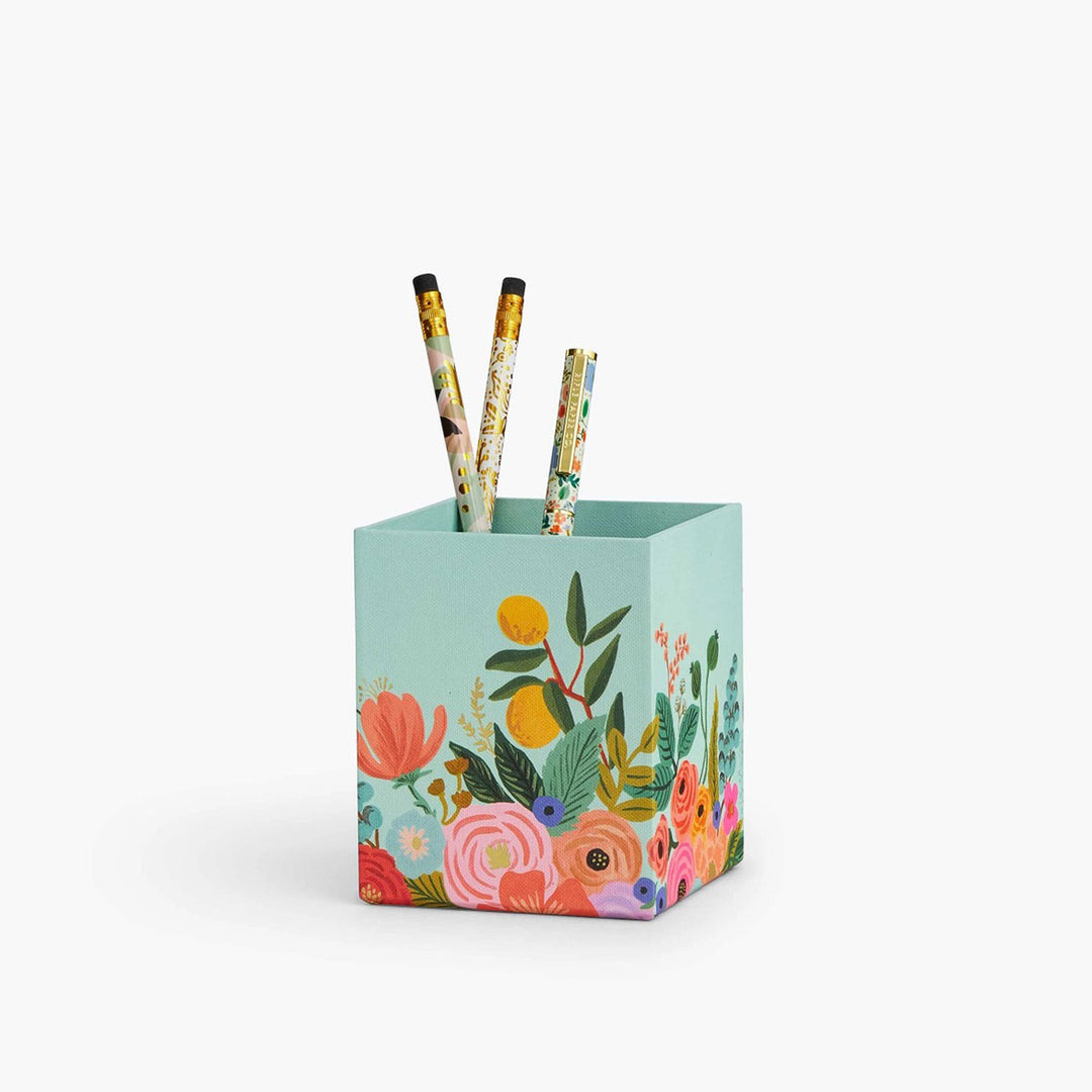 Pencil Cup Desk Organizer | Garden Party