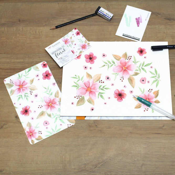 Tombow - Watercoloring Set Floral
