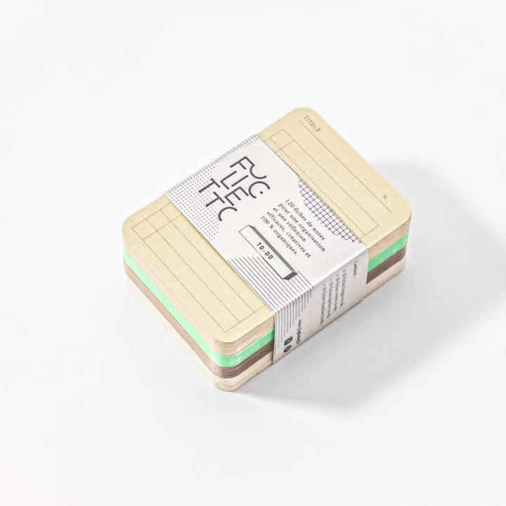 Foglietto - To do | Pack de 120 fichas A7 | Multicolor Neutral