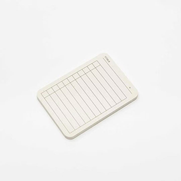 Foglietto - To do | Pack de 120 fichas A7 | Multicolor Neutral