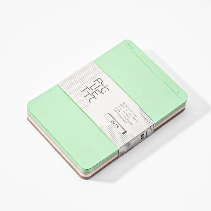 Foglietto - Spazio | Pack de 60 fichas A6 | Multicolor Neutral