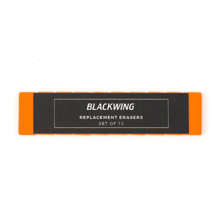 Blackwing - 10 Gomas de borrar | Naranja