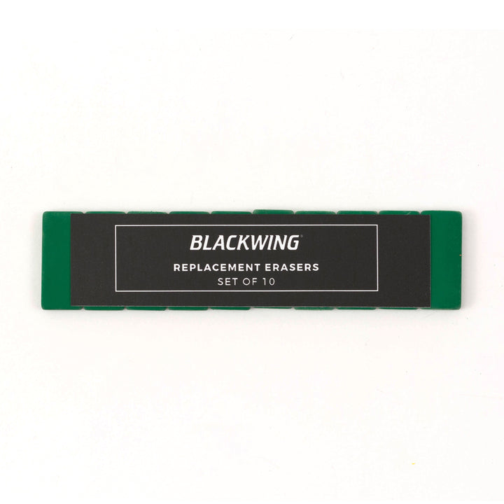 Blackwing - 10 Erasers | Green