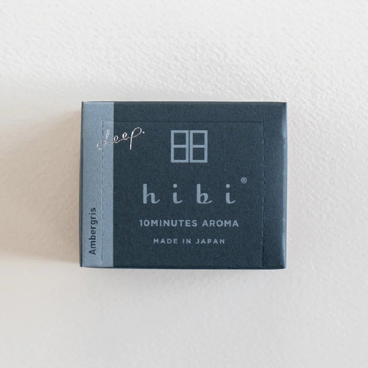 Hibi - Incense Matches Large Box | Deep Ambergris