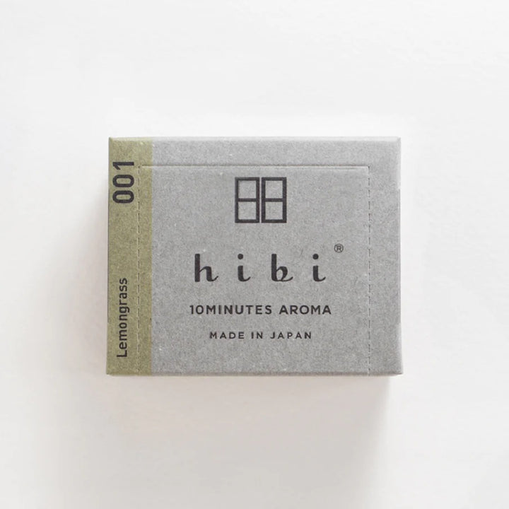 Hibi - Incense Matches Large Box | lemongrass