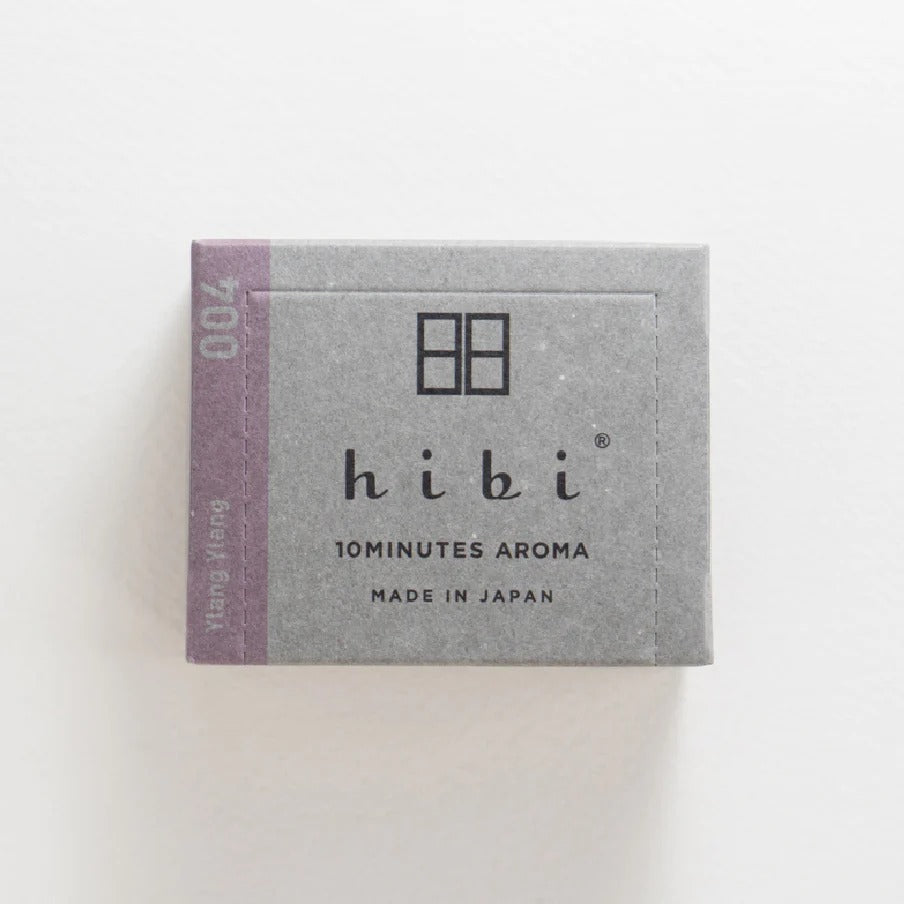 Hibi - Incense Matches Large Box | ylang ylang