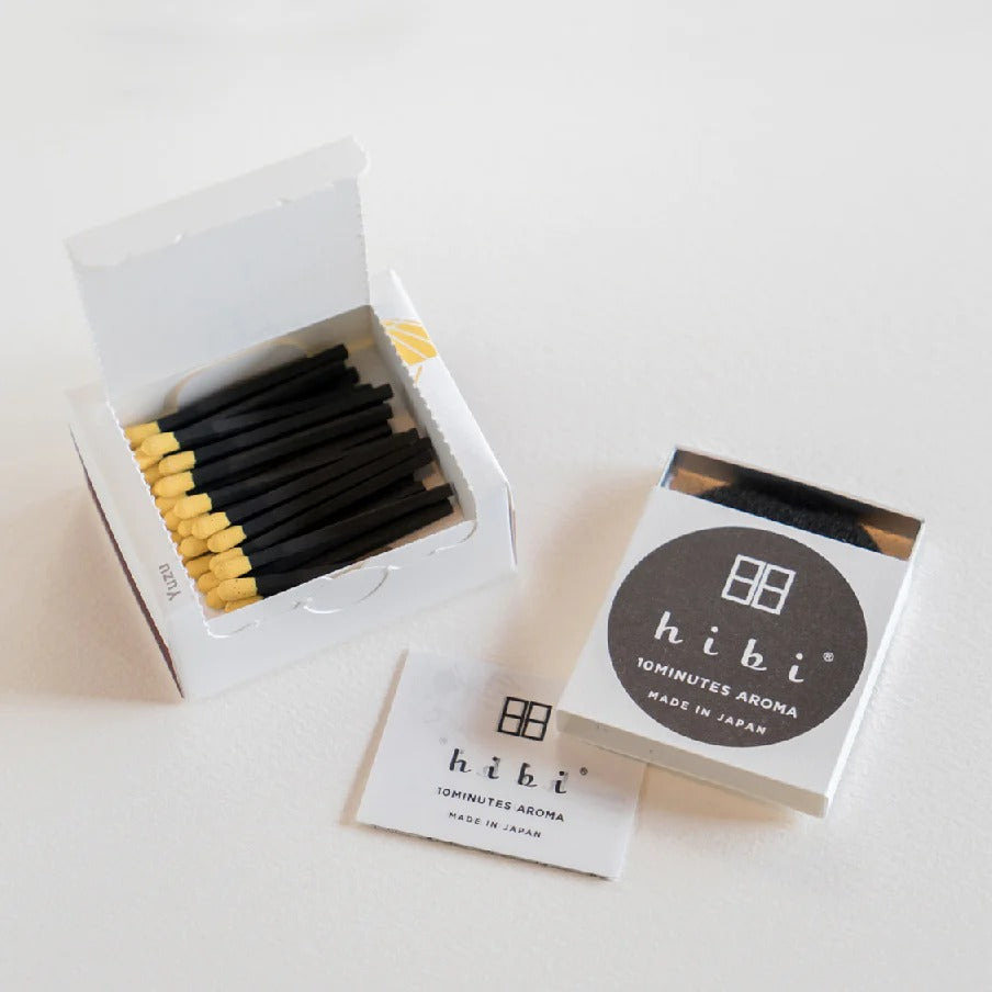 Hibi - Incense Matches Large Box | yuzu
