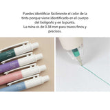 Iconic - Smooth 3-Color Pen Bolígrafo de 0.38 mm | 01. Indi Blue
