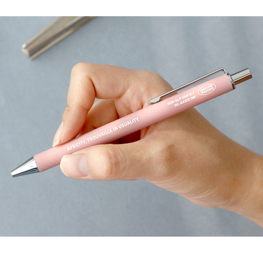Iconic - Bolígrafo Non Slip Smooth Gel Pen 0.38 mm | Pink