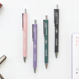 Iconic - Bolígrafo Non Slip Smooth Gel Pen 0.38 mm | Pink
