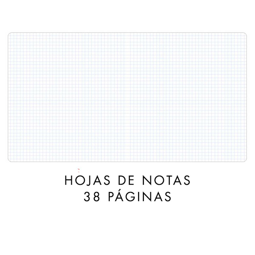 Iconic - Turn The Page Diary Perpetual 6 Months | Planificador Semanal Sin Fechas | Vanilla Sky
