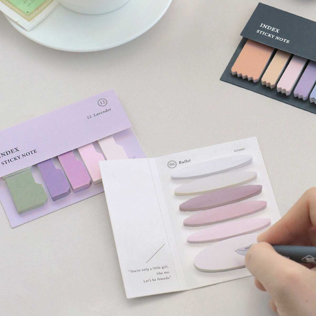 Iconic - Index Sticky Notes Notas Adhesivas | Ballet